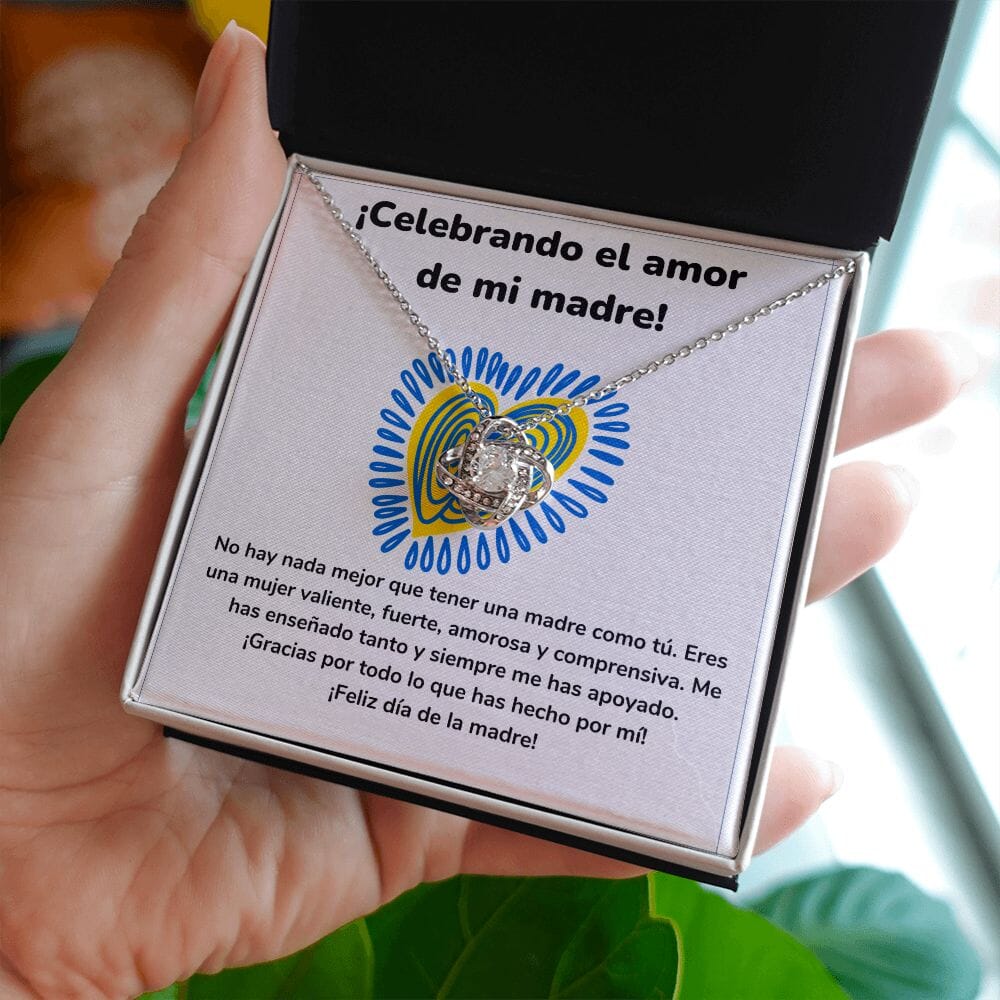 ¡Celebrando el amor de mi madre! Collar Para Mamá Nudo de Amor (LoveKnot) Jewelry/LoveKnot 