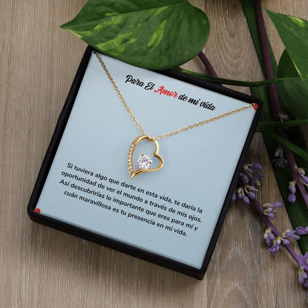 Collar Amor para Siempre - Para el Amor de mi Vida Jewelry ShineOn Fulfillment 