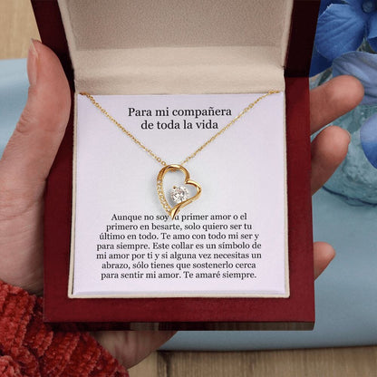 Collar Amor por siempre - For ever love- Para la compañera de toda mi vida Jewelry 