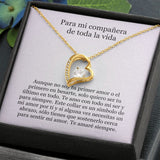 Collar Amor por siempre - For ever love- Para la compañera de toda mi vida Jewelry ShineOn Fulfillment 