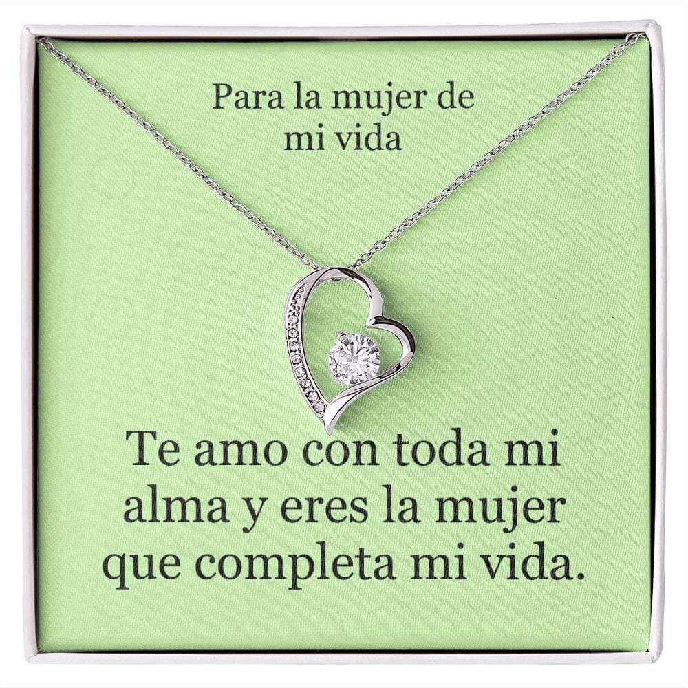 Collar Amor por siempre - For ever love- Para la mujer de mi vida Jewelry 