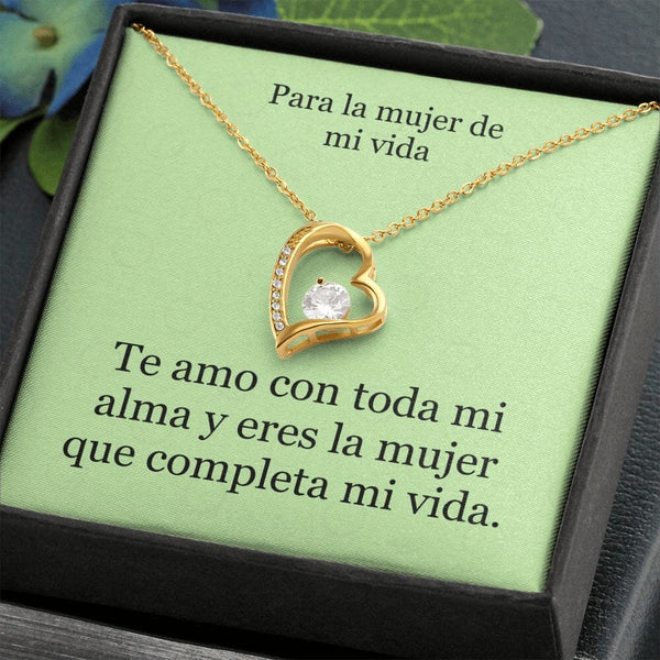 Collar Amor por siempre - For ever love- Para la mujer de mi vida Jewelry 