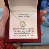 Collar Amor por siempre - For ever love- Para la mujer que ilumina mi vida Jewelry ShineOn Fulfillment 