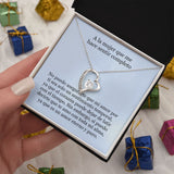 Collar Amor por siempre - For ever love- Para la mujer que me hace sentir completo Jewelry ShineOn Fulfillment 