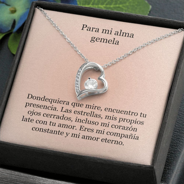 Collar Amor por siempre - For ever love- Para mi Alma Gemela Jewelry 