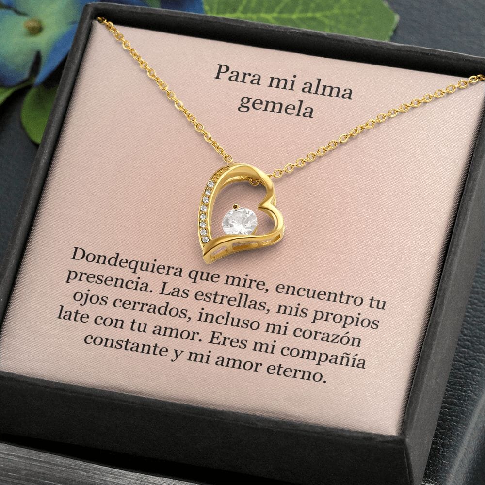 Collar Amor por siempre - For ever love- Para mi Alma Gemela Jewelry 