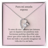 Collar Amor por siempre - For ever love- Para mi Amada esposa Jewelry ShineOn Fulfillment 