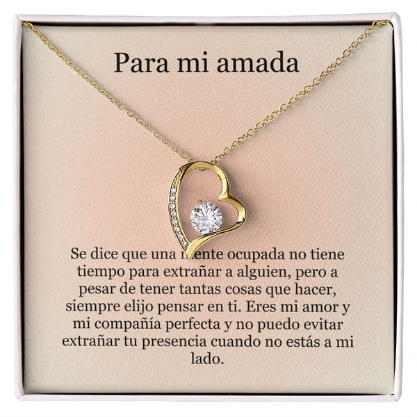 Collar Amor por siempre - For ever love- Para mi Amada Jewelry ShineOn Fulfillment 