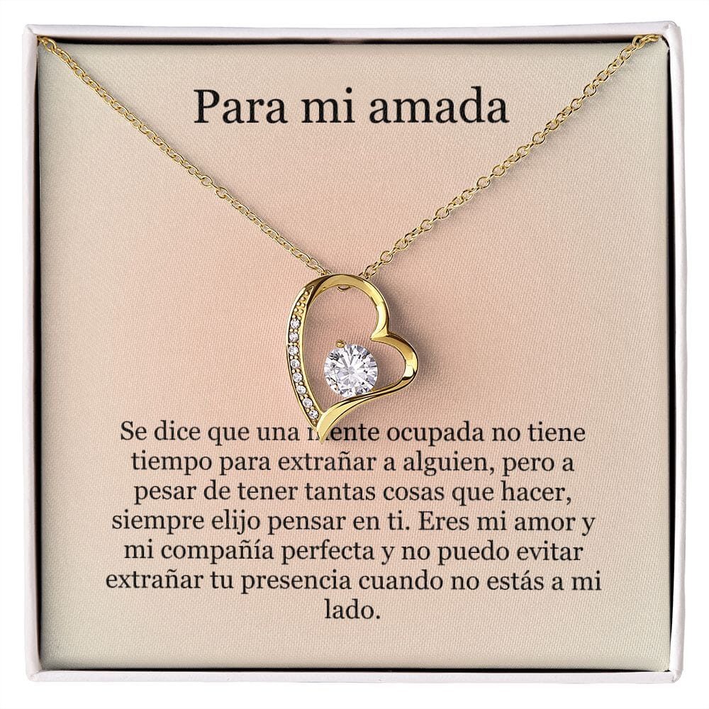 Collar Amor por siempre - For ever love- Para mi Amada Jewelry 