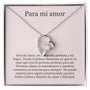 Collar Amor por siempre - For ever love- Para mi amor Jewelry ShineOn Fulfillment Acabado en oro blanco de 14 k Caja Estándard (GRATIS) 
