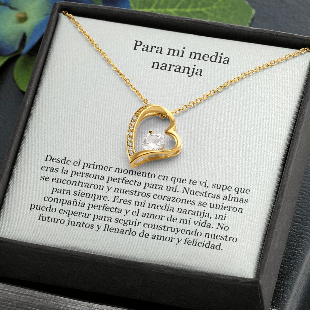 Collar Amor por siempre - For ever love- Para mi media naranja Jewelry 