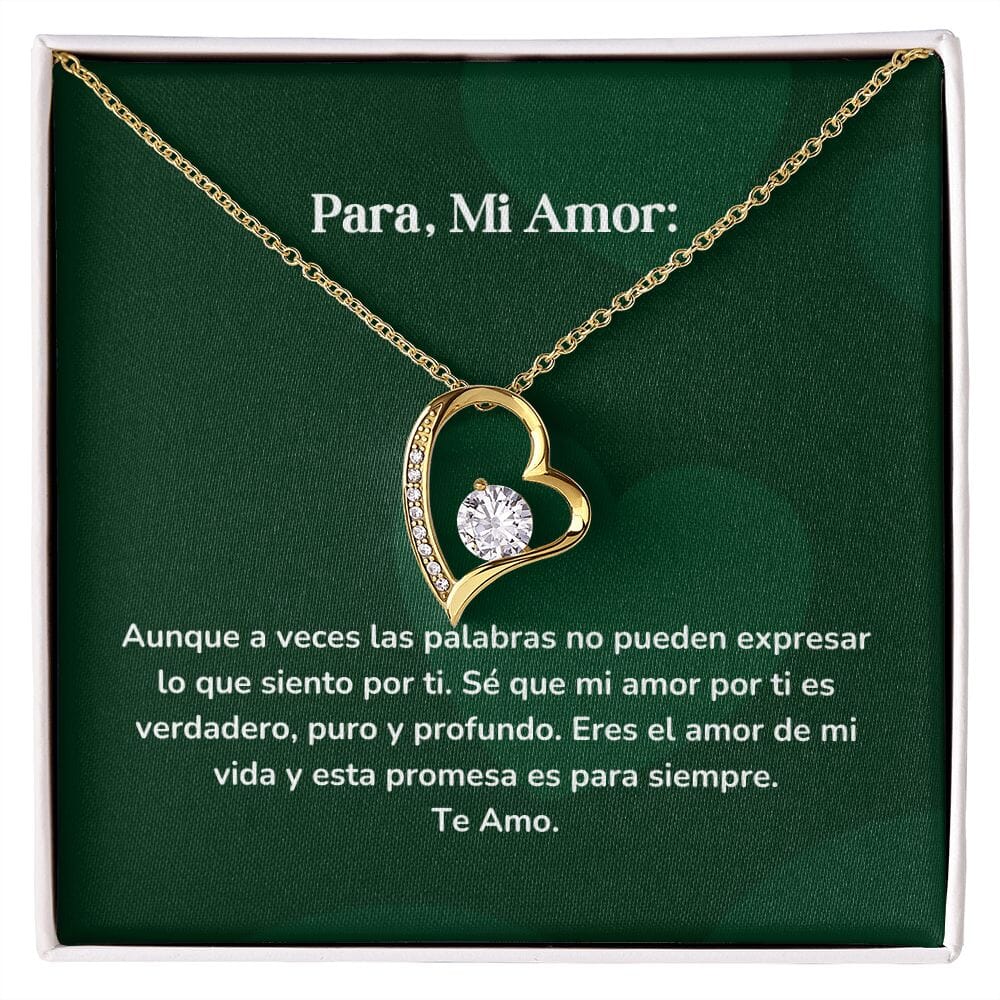 Collar amor por siempre- Forever Love - Aunque a veces las palabras no pueden expresar lo que siento por ti. Jewelry/ForeverLove 