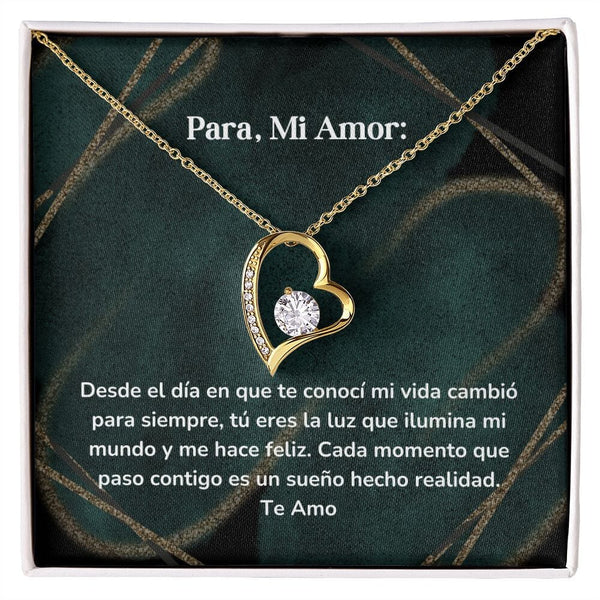 Collar amor por siempre- Forever Love - Desde el día en que te conocí mi vida cambió para siempre Jewelry/ForeverLove 