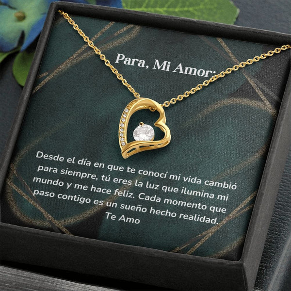 Collar amor por siempre- Forever Love - Desde el día en que te conocí mi vida cambió para siempre Jewelry/ForeverLove 