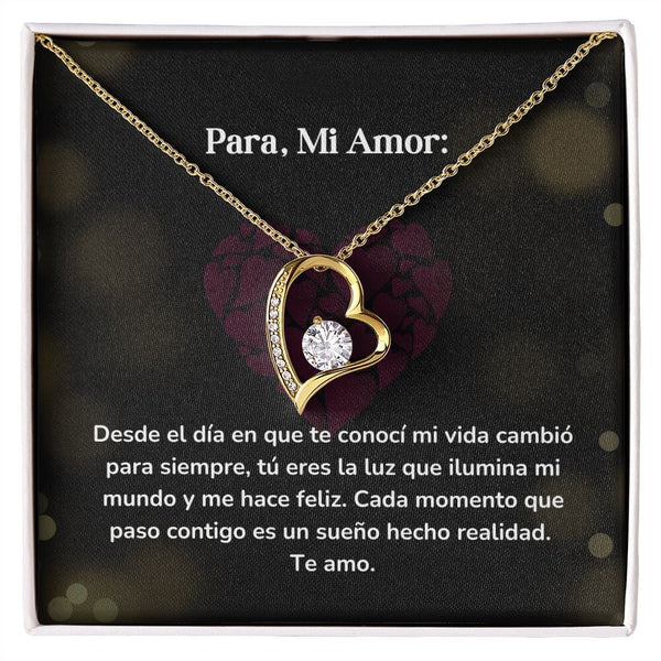 Collar amor por siempre- Forever Love - Desde el día en que te conocí mi vida cambió para siempre Jewelry/ForeverLove 