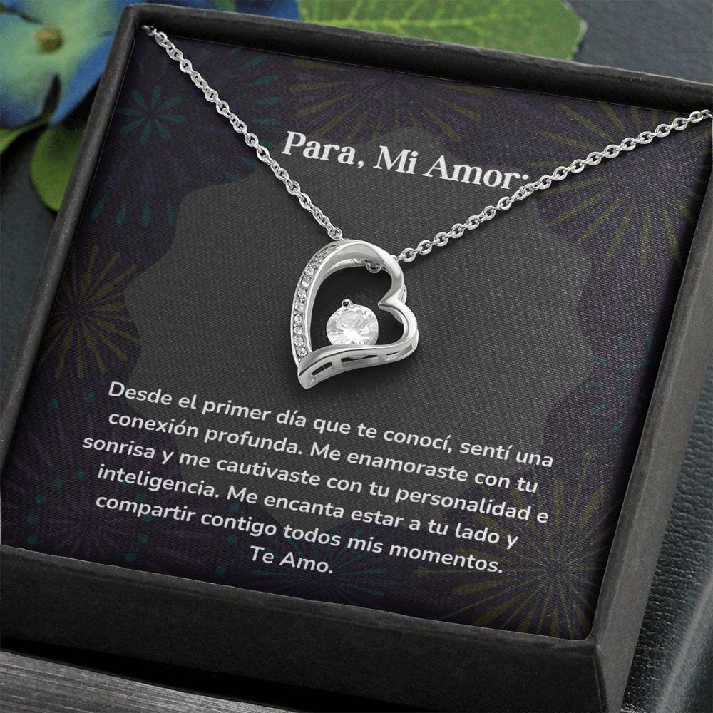 Collar amor por siempre- Forever Love - Desde el primer día que te conocí, sentí una conexión profunda. Me enamoraste Jewelry/ForeverLove 