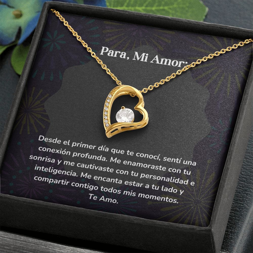 Collar amor por siempre- Forever Love - Desde el primer día que te conocí, sentí una conexión profunda. Me enamoraste Jewelry/ForeverLove 