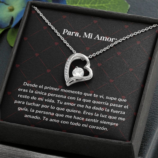 Collar amor por siempre- Forever Love - Desde el primer momento que te vi, supe que eras la única persona Jewelry/ForeverLove 