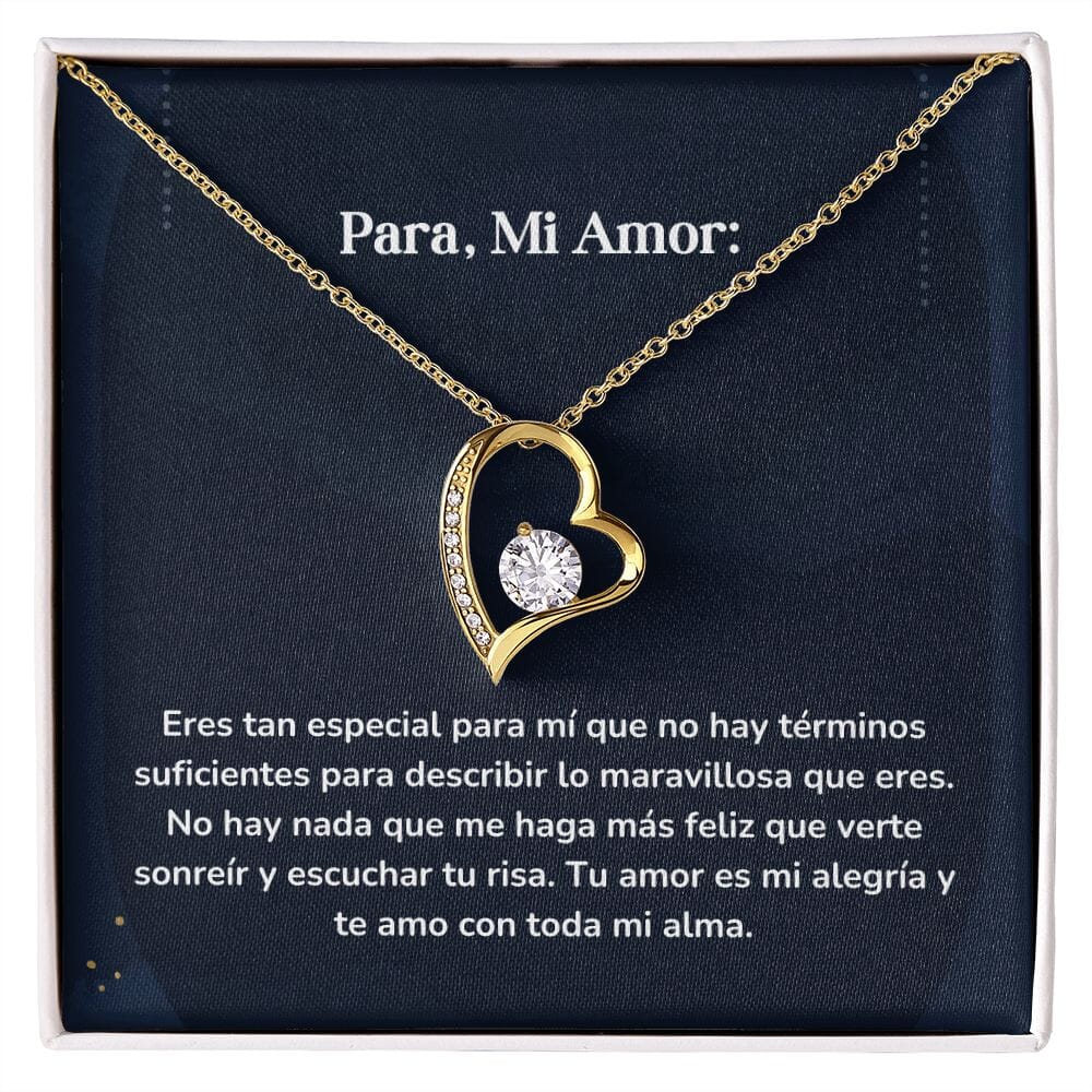 Collar amor por siempre- Forever Love - Eres tan especial para mí que no hay términos suficientes para describir lo maravillosa que eres Jewelry/ForeverLove 