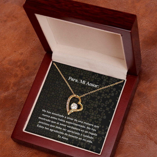 Collar amor por siempre- Forever Love - Me has enseñado a amar de una manera que nunca antes había experimentado Jewelry ShineOn Fulfillment 