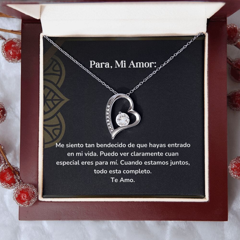 Collar amor por siempre- Forever Love - Me siento tan bendecido de que hayas entrado en mi vida. Jewelry/ForeverLove 