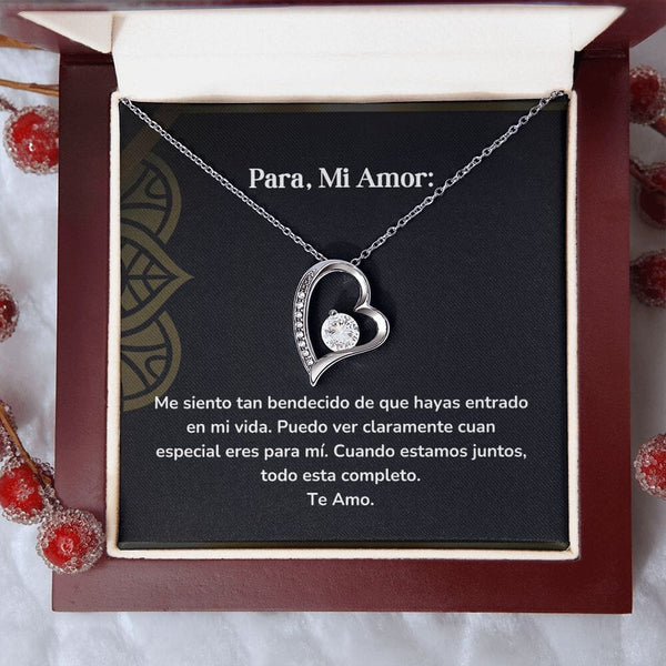 Collar amor por siempre- Forever Love - Me siento tan bendecido de que hayas entrado en mi vida. Jewelry/ForeverLove 