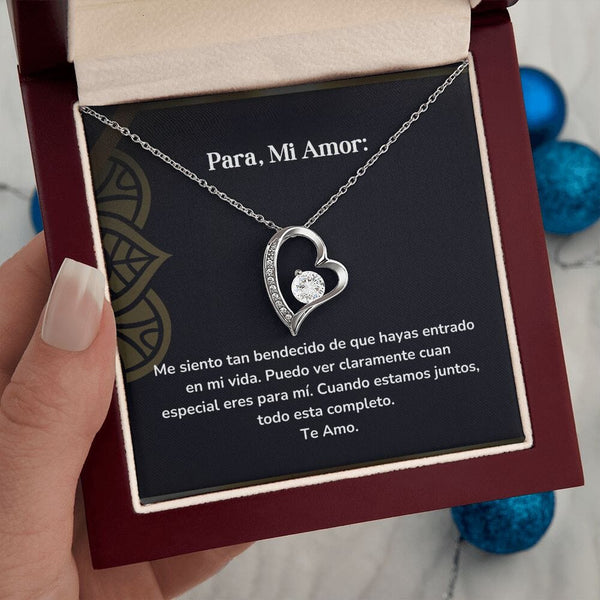 Collar amor por siempre- Forever Love - Me siento tan bendecido de que hayas entrado en mi vida. Jewelry/ForeverLove 