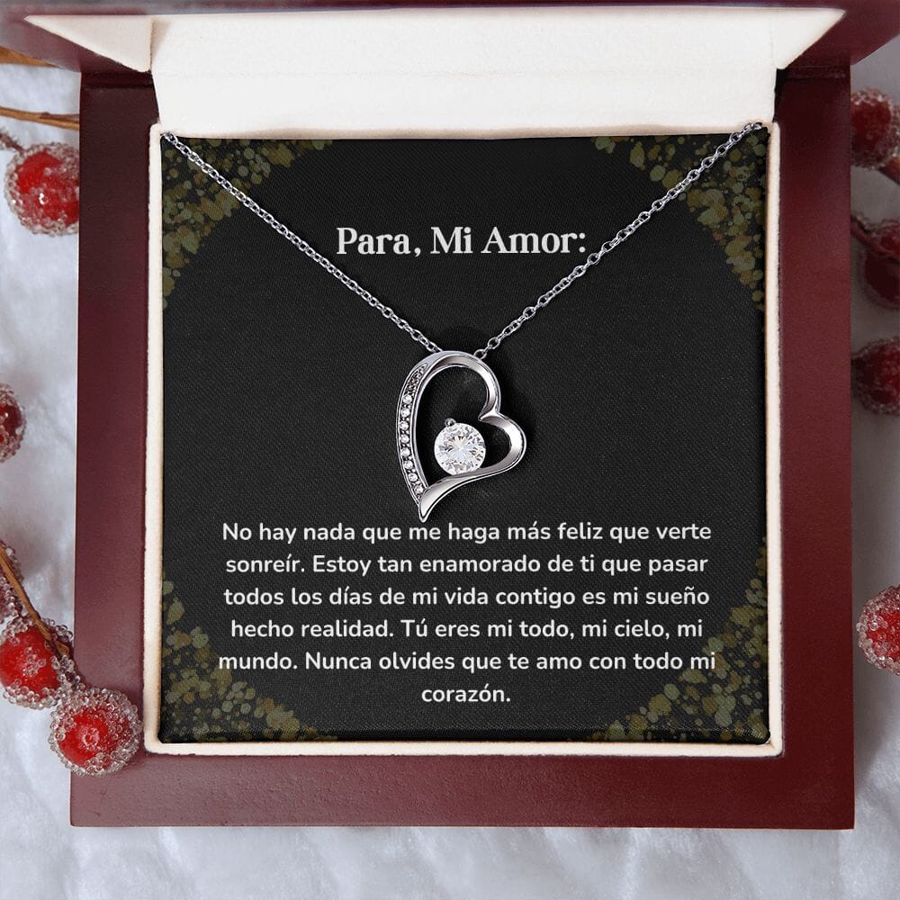 Collar amor por siempre- Forever Love - No hay nada que me haga más feliz que verte sonreír. Jewelry/ForeverLove 