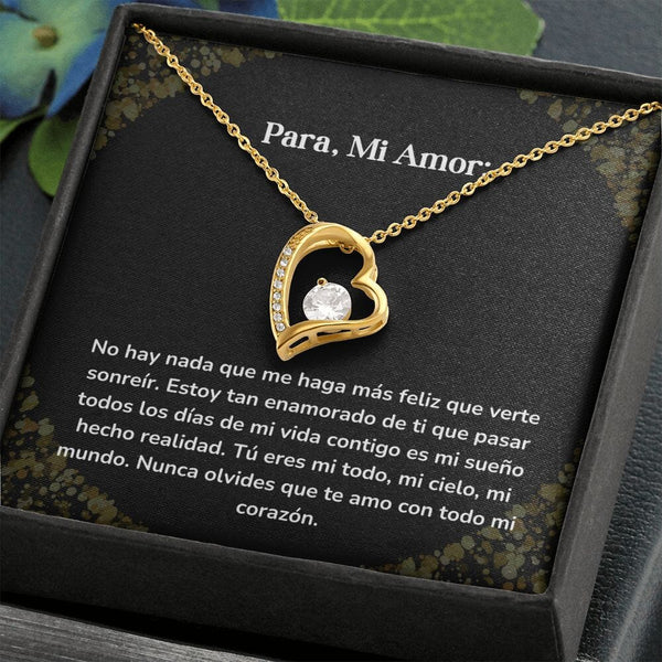 Collar amor por siempre- Forever Love - No hay nada que me haga más feliz que verte sonreír. Jewelry/ForeverLove 