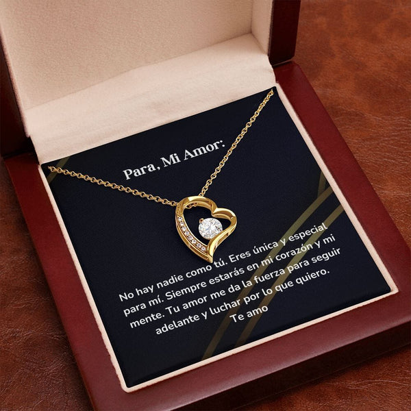 Collar amor por siempre- Forever Love - No hay nadie como tú. Eres única y especial para mí. Jewelry/ForeverLove 
