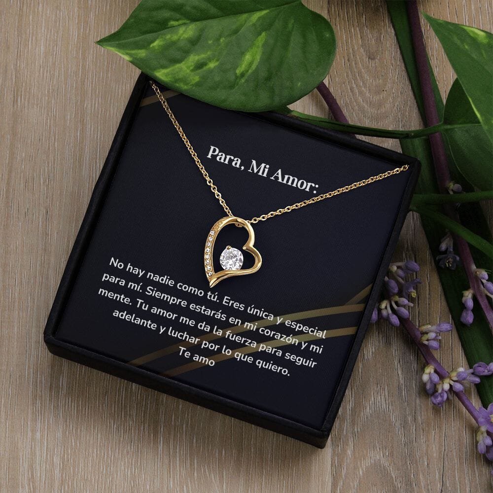 Collar amor por siempre- Forever Love - No hay nadie como tú. Eres única y especial para mí. Jewelry/ForeverLove 