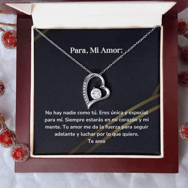 Collar amor por siempre- Forever Love - No hay nadie como tú. Eres única y especial para mí. Jewelry/ForeverLove 