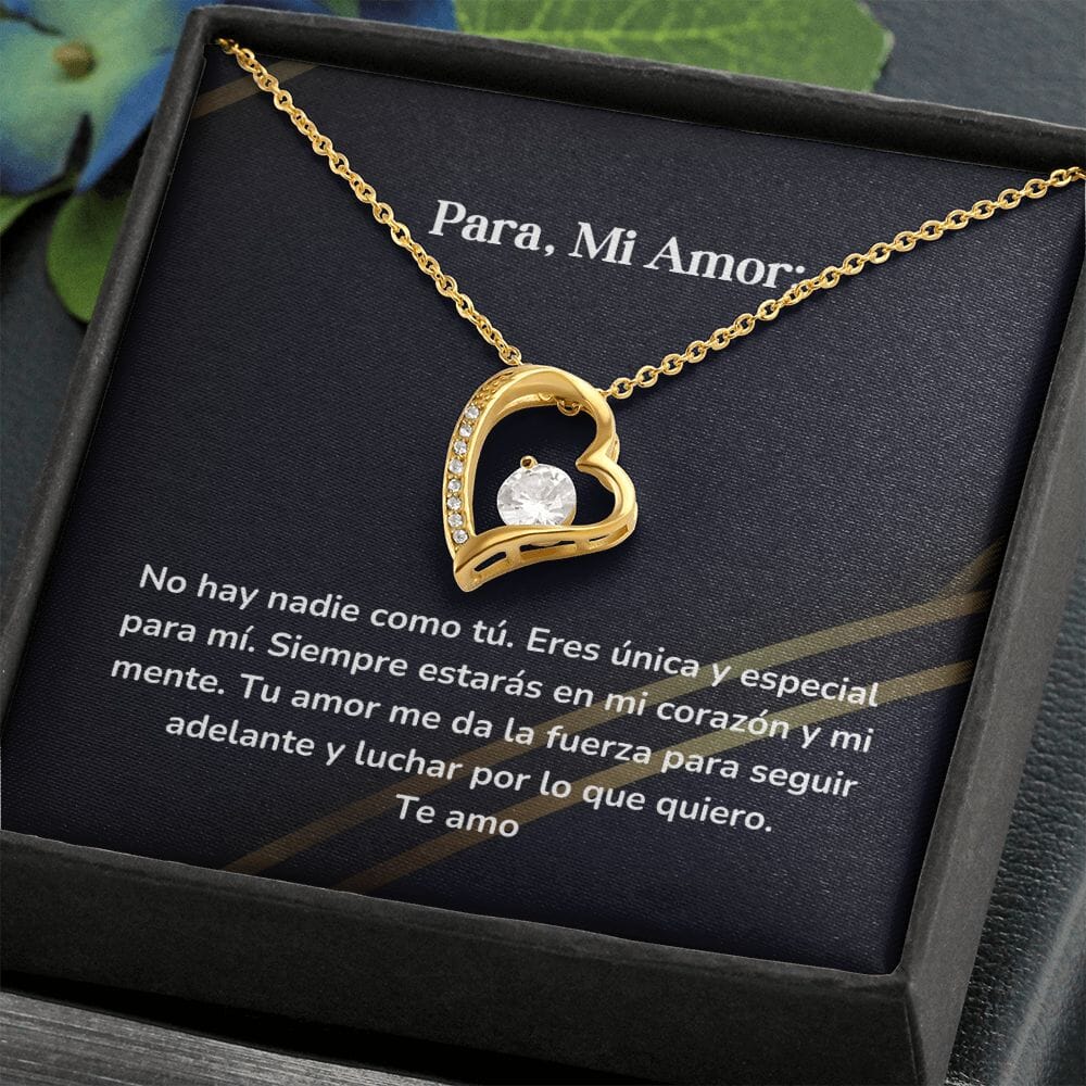 Collar amor por siempre- Forever Love - No hay nadie como tú. Eres única y especial para mí. Jewelry/ForeverLove 