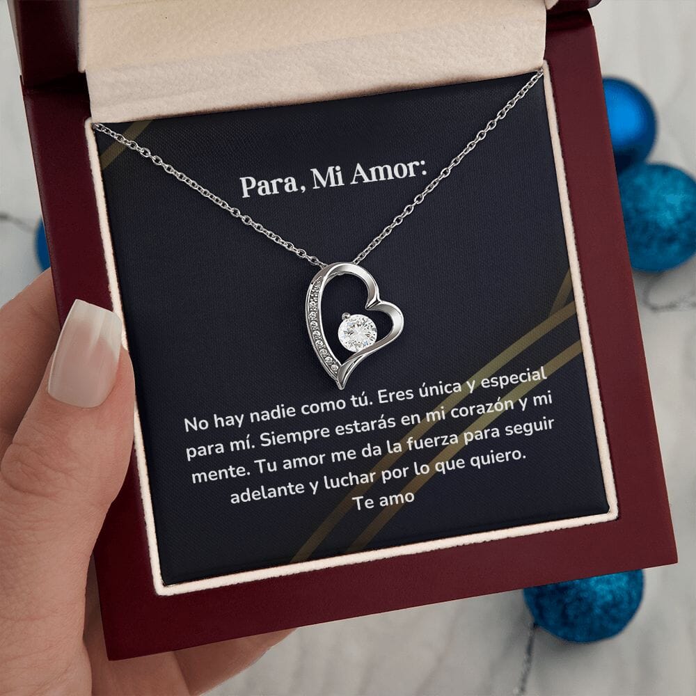 Collar amor por siempre- Forever Love - No hay nadie como tú. Eres única y especial para mí. Jewelry/ForeverLove 