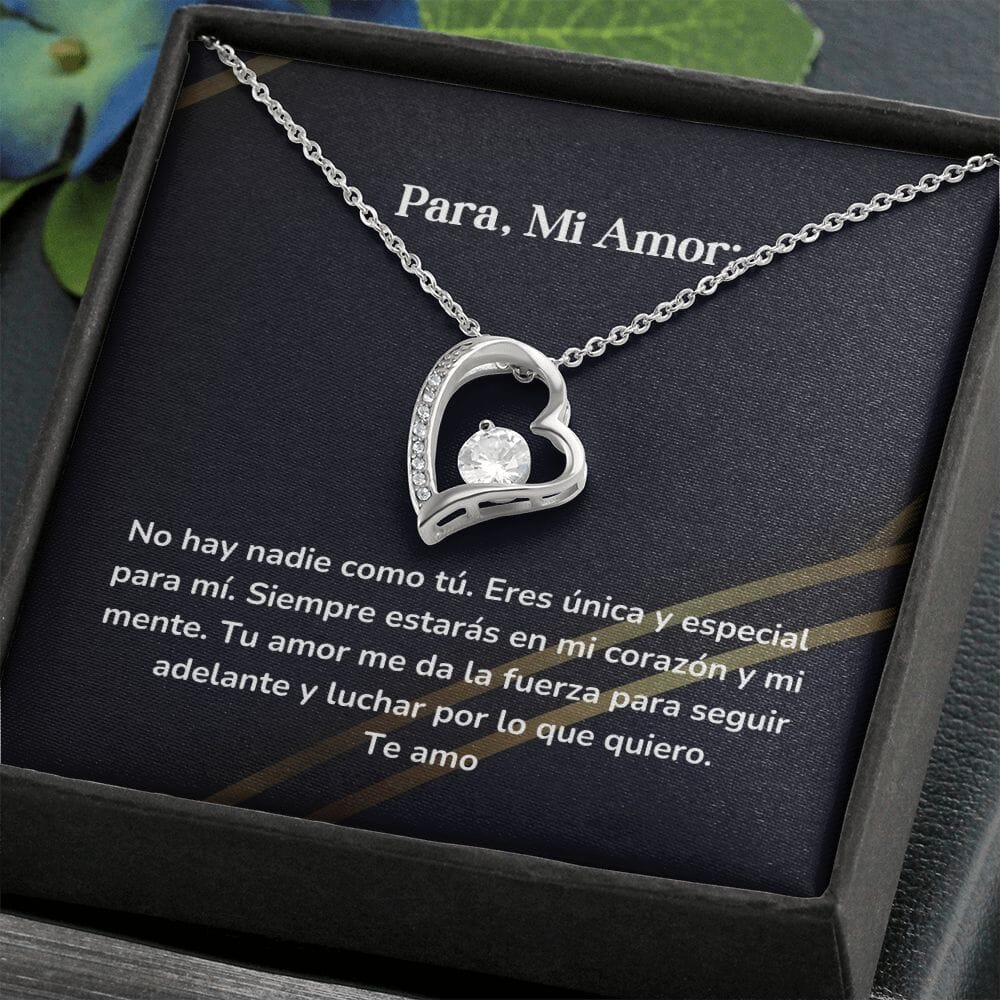 Collar amor por siempre- Forever Love - No hay nadie como tú. Eres única y especial para mí. Jewelry/ForeverLove 
