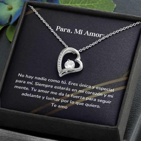 Collar amor por siempre- Forever Love - No hay nadie como tú. Eres única y especial para mí. Jewelry/ForeverLove 