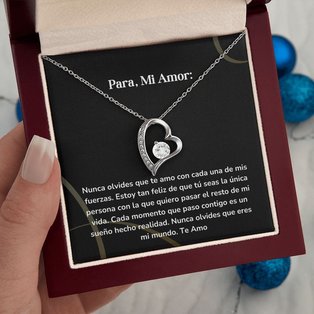 Collar amor por siempre- Forever Love - Nunca olvides que te amo con cada una de mis fuerzas. Jewelry/ForeverLove 