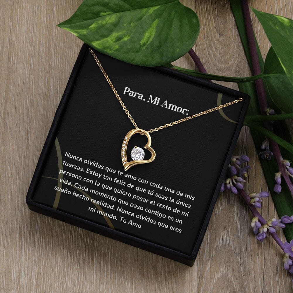 Collar amor por siempre- Forever Love - Nunca olvides que te amo con cada una de mis fuerzas. Jewelry/ForeverLove 