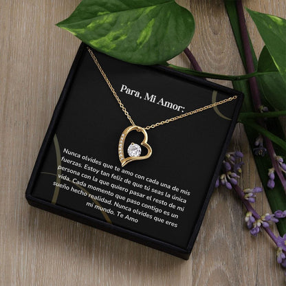 Collar amor por siempre- Forever Love - Nunca olvides que te amo con cada una de mis fuerzas. Jewelry/ForeverLove 