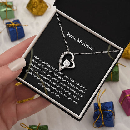 Collar amor por siempre- Forever Love - Nunca olvides que te amo con cada una de mis fuerzas. Jewelry/ForeverLove 