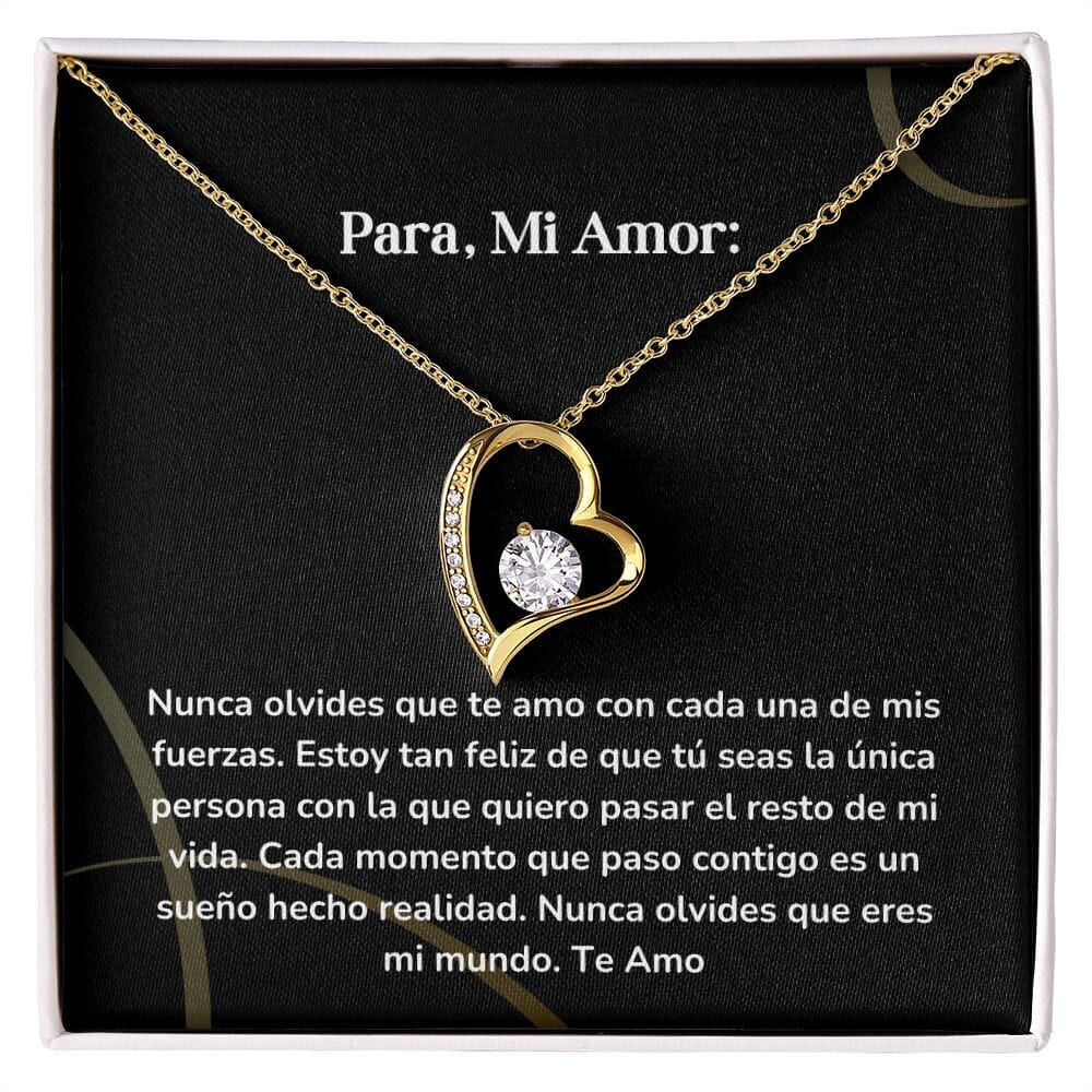 Collar amor por siempre- Forever Love - Nunca olvides que te amo con cada una de mis fuerzas. Jewelry/ForeverLove 