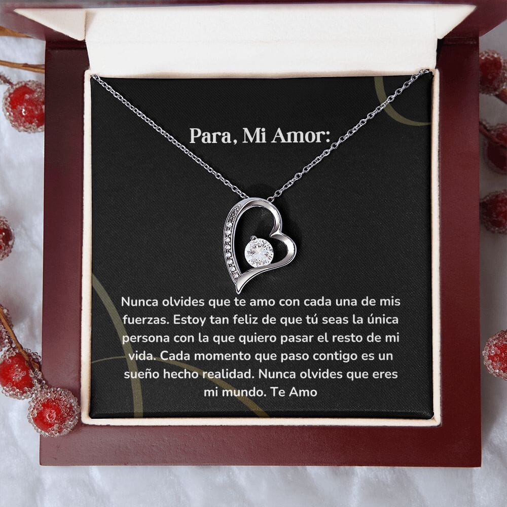Collar amor por siempre- Forever Love - Nunca olvides que te amo con cada una de mis fuerzas. Jewelry/ForeverLove 