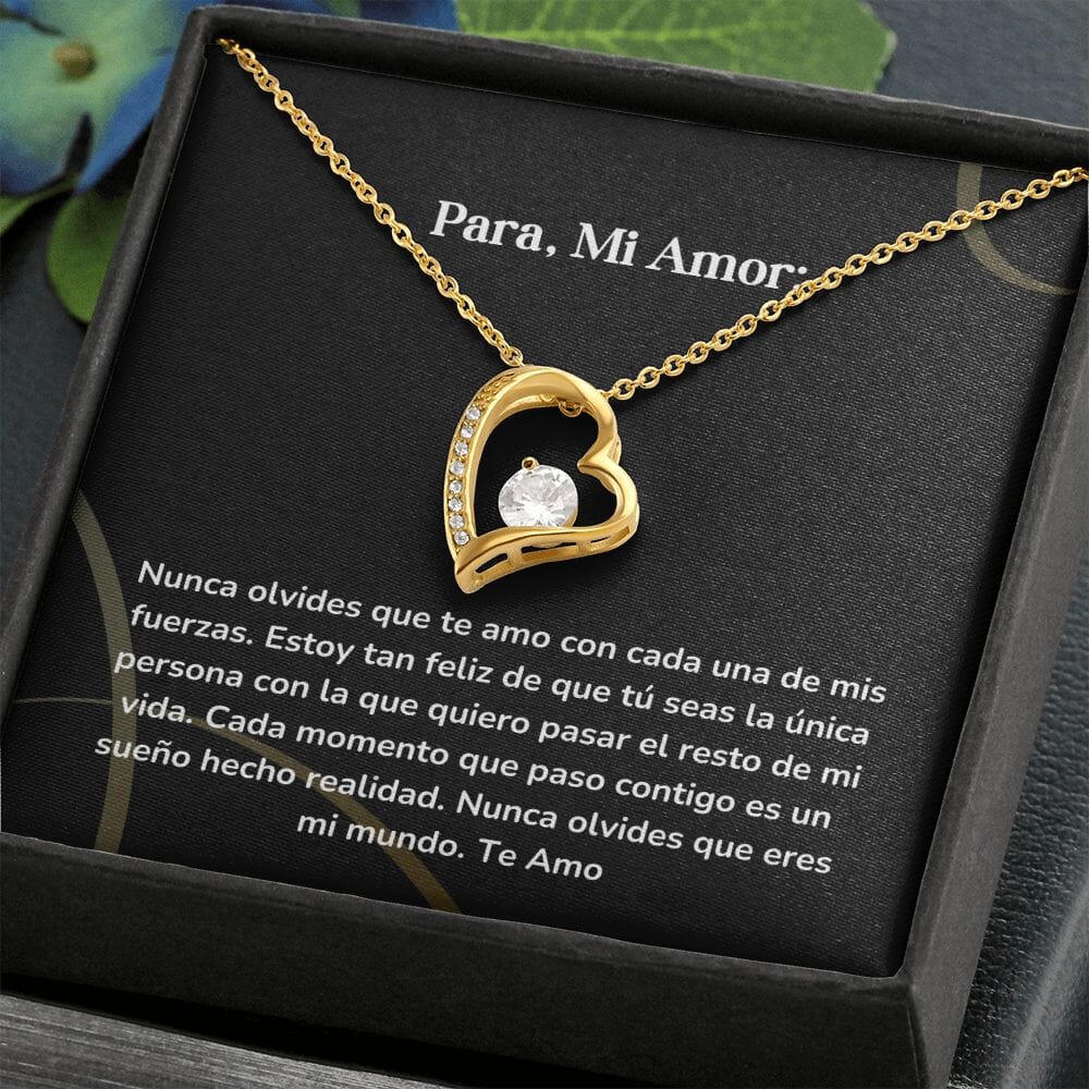 Collar amor por siempre- Forever Love - Nunca olvides que te amo con cada una de mis fuerzas. Jewelry/ForeverLove 