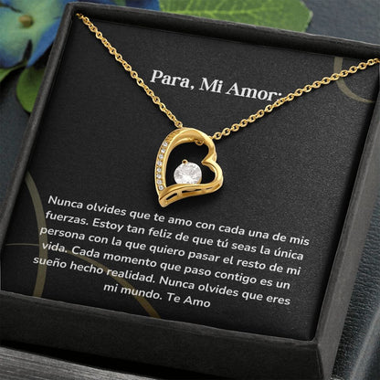 Collar amor por siempre- Forever Love - Nunca olvides que te amo con cada una de mis fuerzas. Jewelry/ForeverLove 