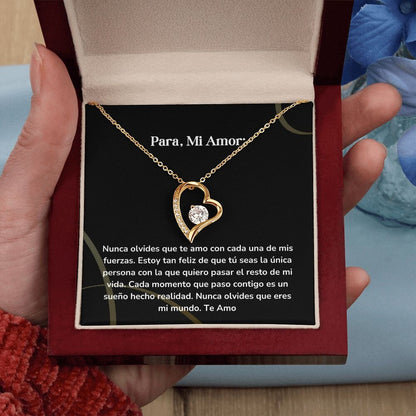Collar amor por siempre- Forever Love - Nunca olvides que te amo con cada una de mis fuerzas. Jewelry/ForeverLove 