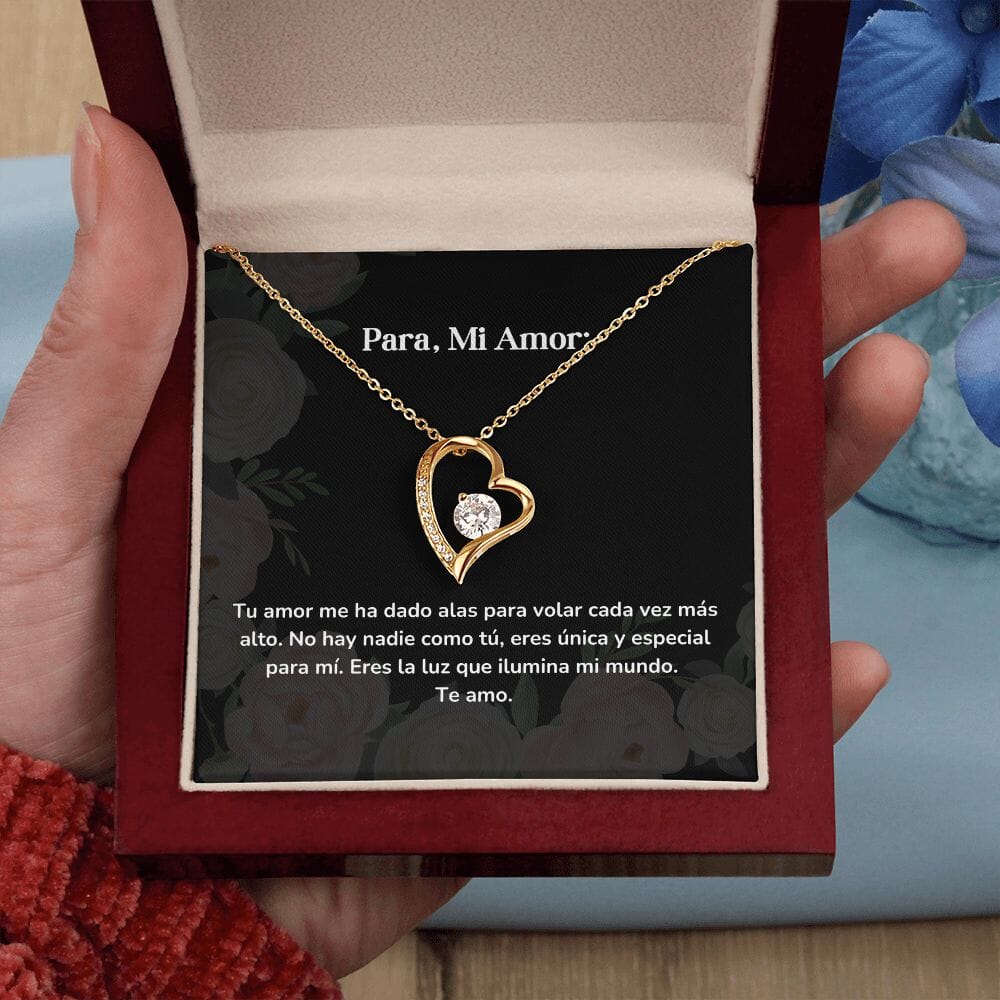 Collar amor por siempre- Forever Love - Tu amor me ha dado alas para volar cada vez más alto. No hay nadie como tú, Jewelry/ForeverLove 