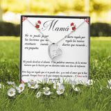 Collar Amor por siempre Para Mamá - Te Amo, Tarjeta Blanca Pesonalizada Jewelry ShineOn Fulfillment 