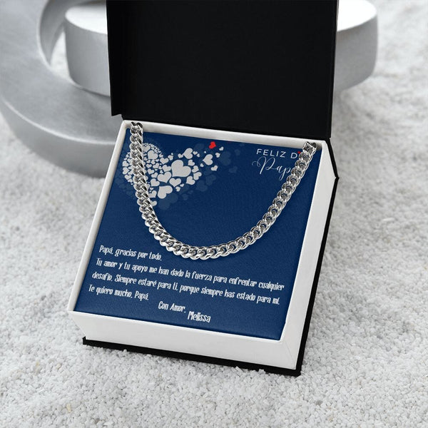 Collar Cadena Cubana Dorado: Unión Inquebrantable Jewelry/CubanLink 