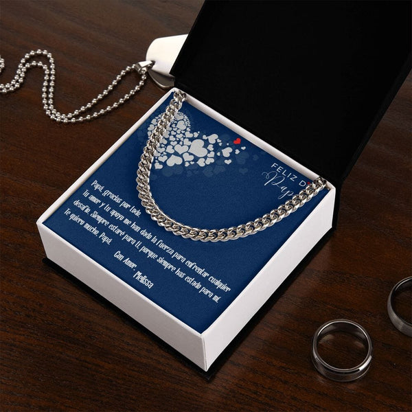 Collar Cadena Cubana Dorado: Unión Inquebrantable Jewelry/CubanLink 