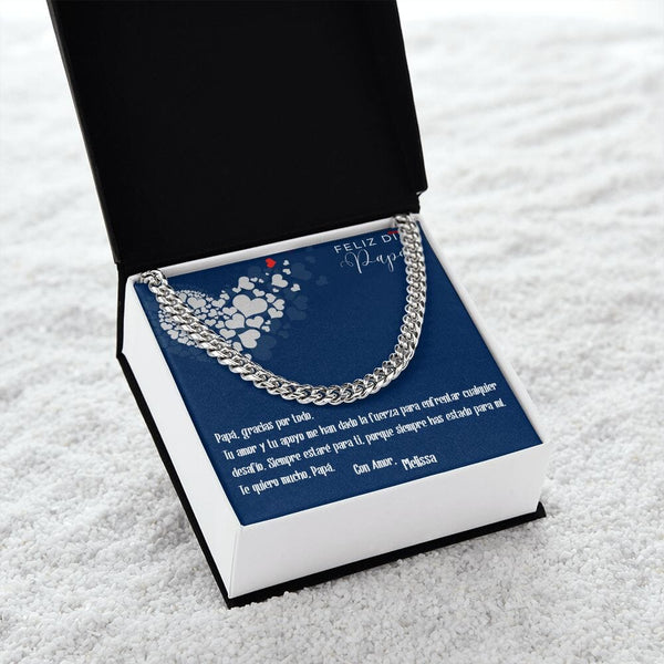 Collar Cadena Cubana Dorado: Unión Inquebrantable Jewelry/CubanLink 